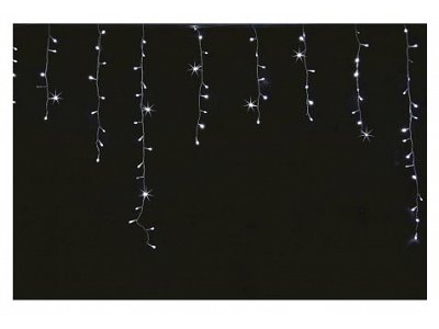 GiocoPlast Natale Tenda luci di natale a led con flash prolungabile 144 led per esterno